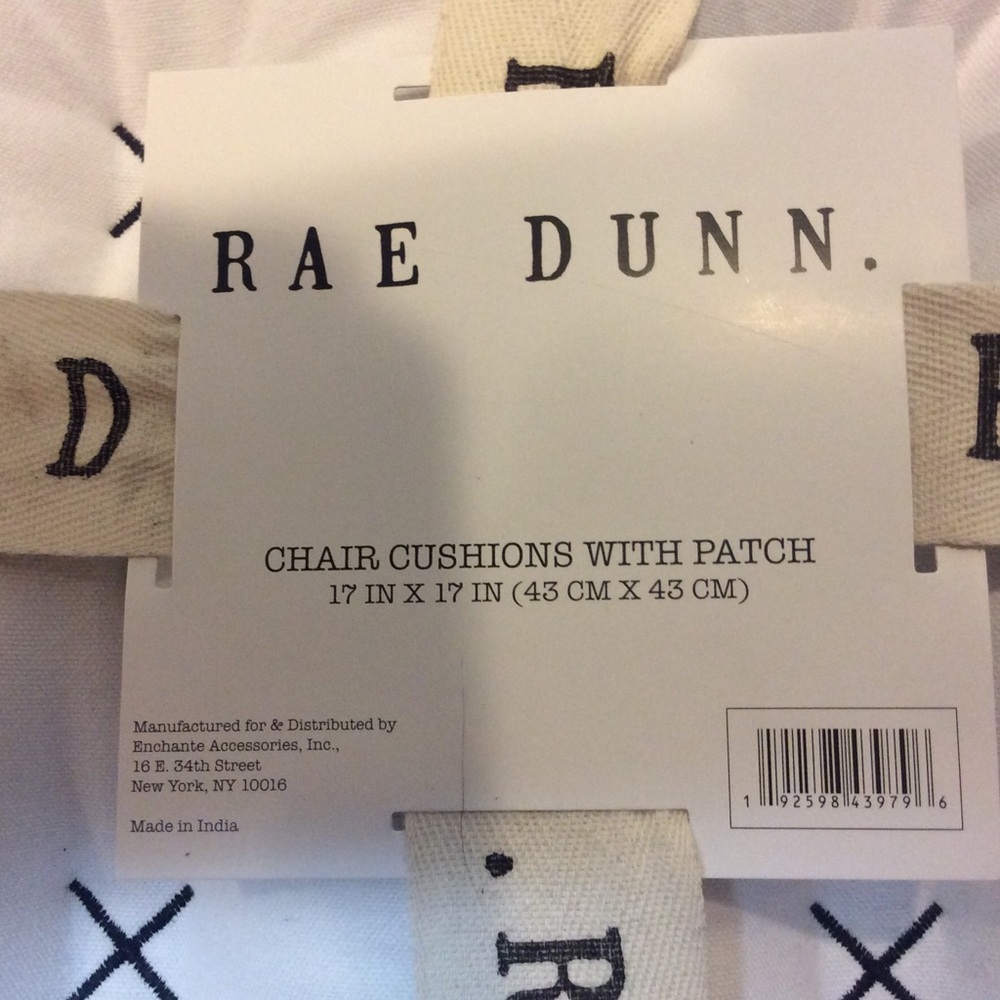 Rae Dunn RELAX Chair Cushions - Picture 3 of 5